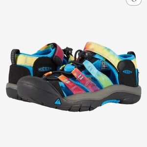 Keen Newport H2 Sandal - Kids' - Rainbow Tie-dye